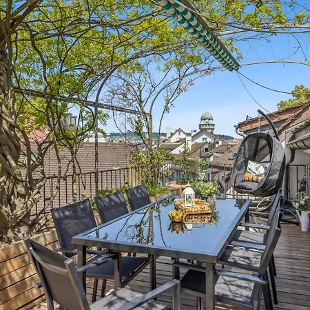 شقة Aaaluxuryrooftopviewsoldtownbestlocationac زيورخ